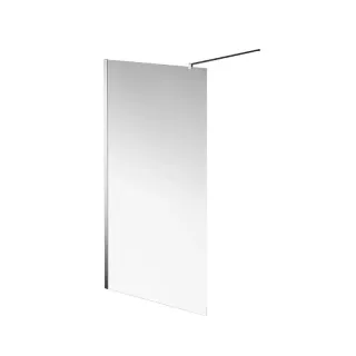 Душевая перегородка Kerama Marazzi Vetro VE.100.WI.CR 100 см стекло прозрачное профиль хром